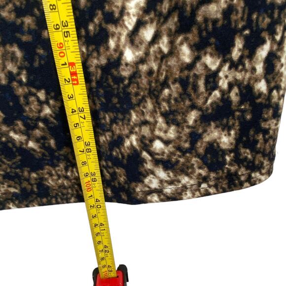 New Curve Brown Snake Print Tunic Dress - Picture 5 of 7